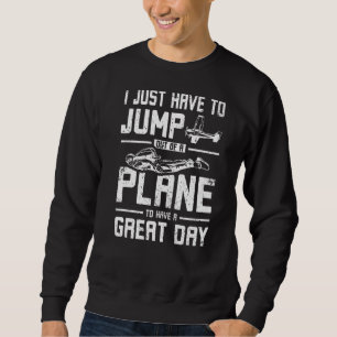 Sudadera Salto De Un Avión En Skydiving