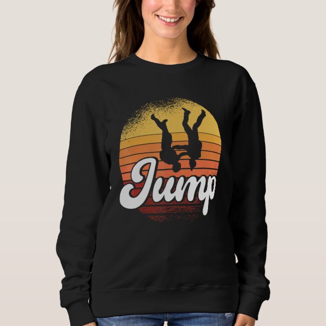 Sudadera Salto en Paracaídas Vintage (Anverso)