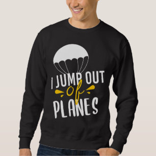 Sudadera Salto En Skydiving De Los Aviones Skydiver