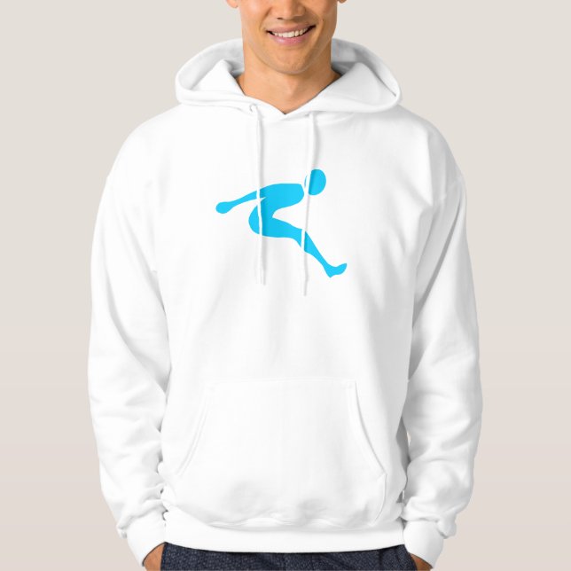 Sudadera Salto largo - Azul cielo (Anverso)