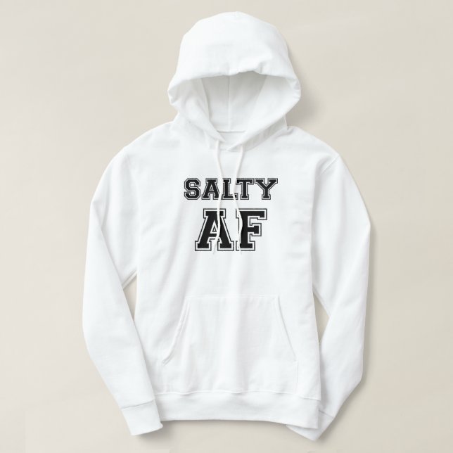 SUDADERA SALTY AF (Diseño del anverso)