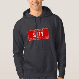 Sudadera Salty Life 1969 | Placa de Matrícula Retro de Flor