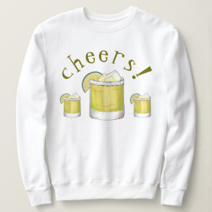 Sudadera Salud! Cinco de Mayo Margarita Cóctel Lime