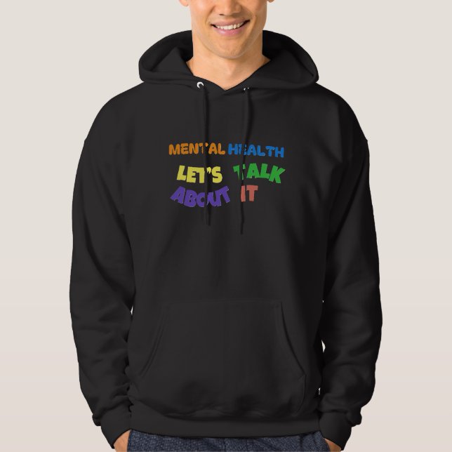 SUDADERA SALUD MENTAL: HABLEMOS DE ELLO (Anverso)