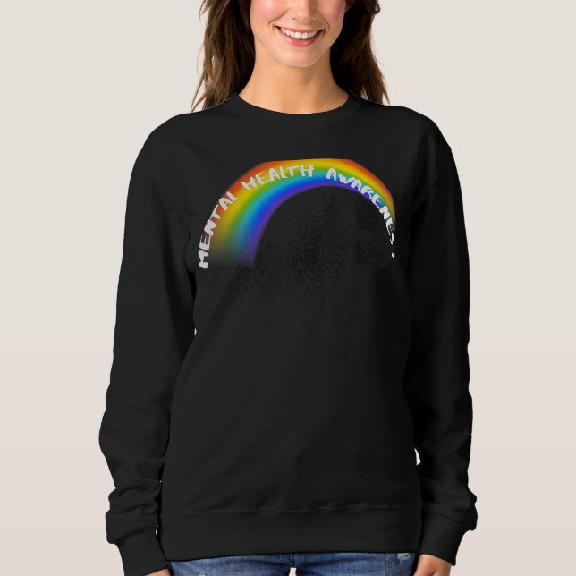 Sudadera Salud Mental Lgbtq Orgullo Fútbol (Anverso)