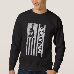 Sudadera Salud Papa De Un Apreciador Papa Bandera Estadouni