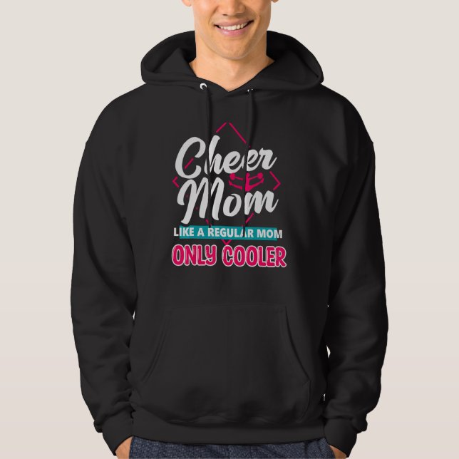 Sudadera Saluda A Mamá Como Una Mamá Normal Pero Más Grande (Anverso)