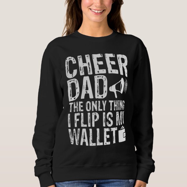 Sudadera Saluda A Papá, Lo Único Que Dejo Es Mi Cartera. (Anverso)