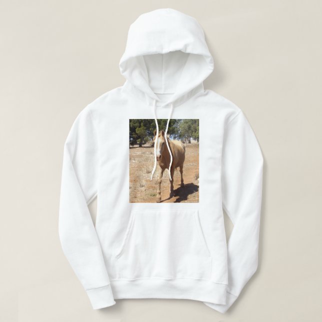 Sudadera Saludo a Caballo de Palomino, (Diseño del anverso)
