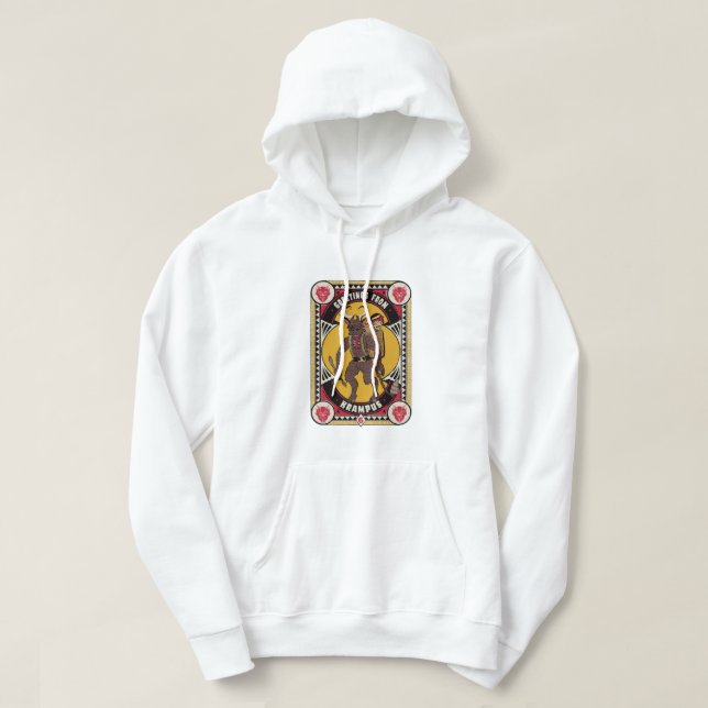 SUDADERA SALUDO DE KRAMPUS (Diseño del anverso)