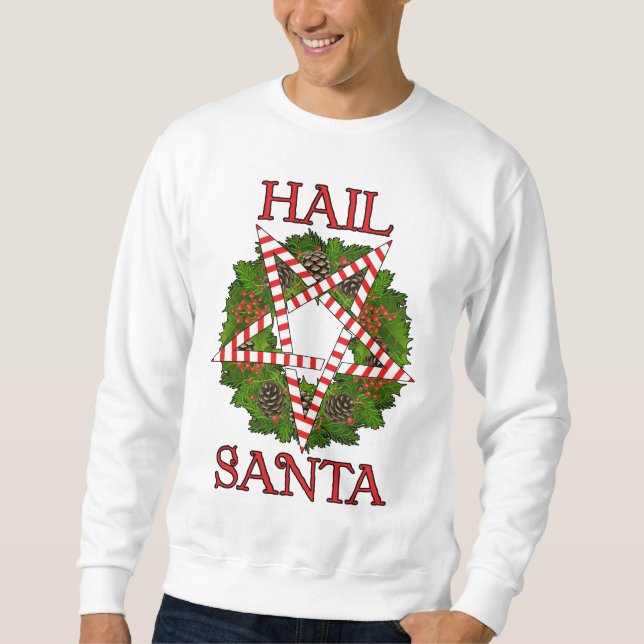 Sudadera Saludo Santa (Anverso)