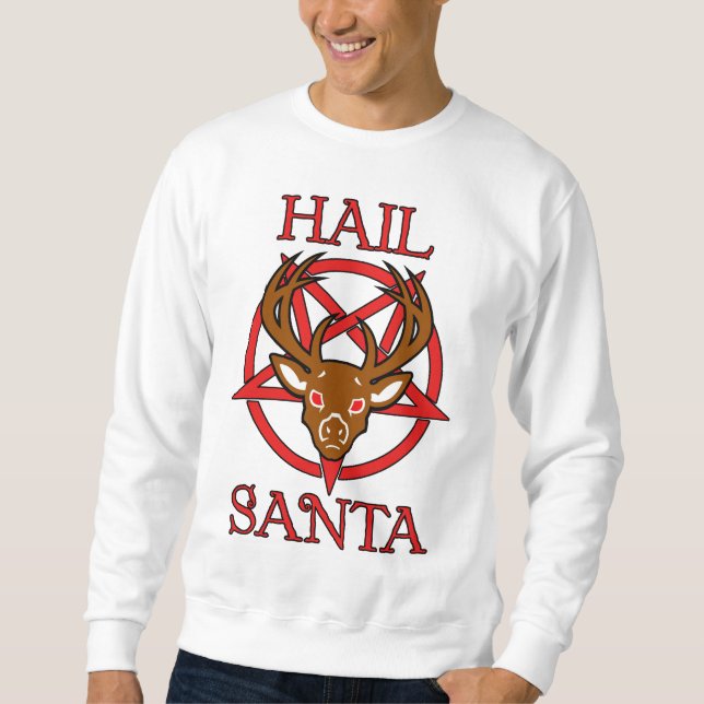 Sudadera Saludo Santa (Anverso)