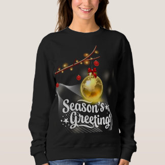 Sudadera Saludos de temporada: Celebren las vacaciones