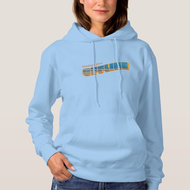 Sudadera Saludos desde fuera (Anverso)