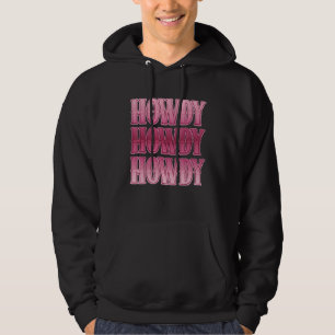 Sudadera Saludos Vaquera Oeste Rodeo Country Del Sur Para M