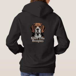 Sudadera Salva los Beagles | Amantes de los Perros