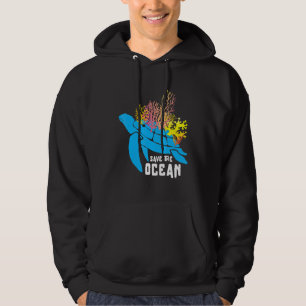 Sudadera Salva Nuestra Tortuga Marina Planeta Naturaleza Me
