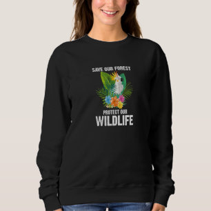 Sudadera Salva Nuestro Bosque Protege Nuestros Animales Sal