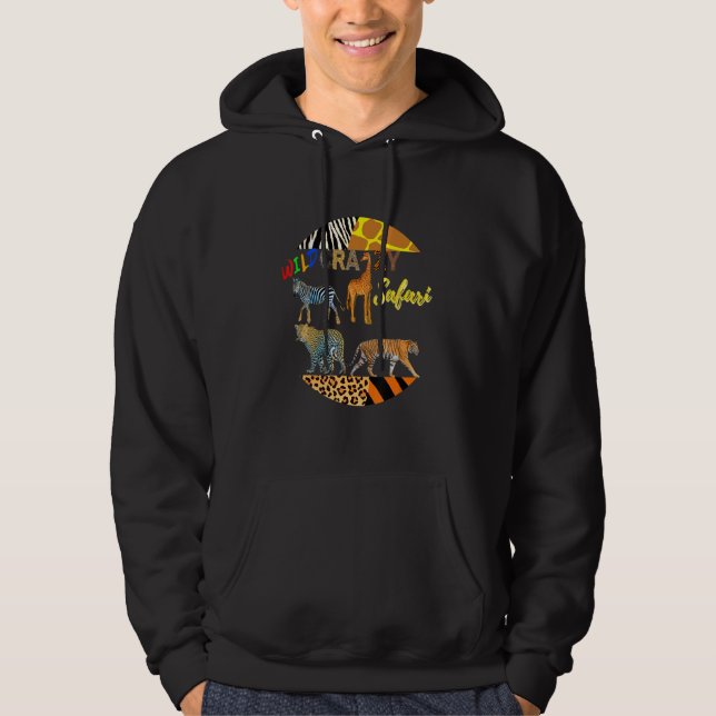 Sudadera Salvaje Safari Loco (Anverso)