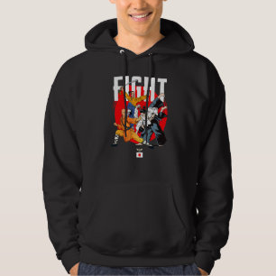 Sudadera Salvajes Samurai Kung Fu Hombres luchando contra d