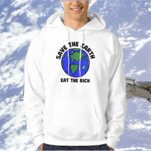 Sudadera Salvar A La Tierra Comer A Los Ricos Audaz eslog
