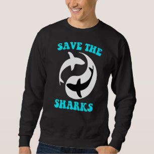 Sudadera Salvar El Buceador Tiburón De Protección De Especi