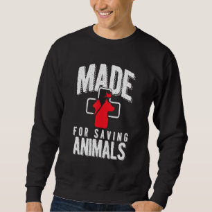 Sudadera Salvar el Vet Animal Tech Veterinario Tecnológico 