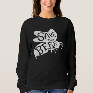 Sudadera Salvar Las Abejas Jardinería Apicultor En Blanco
