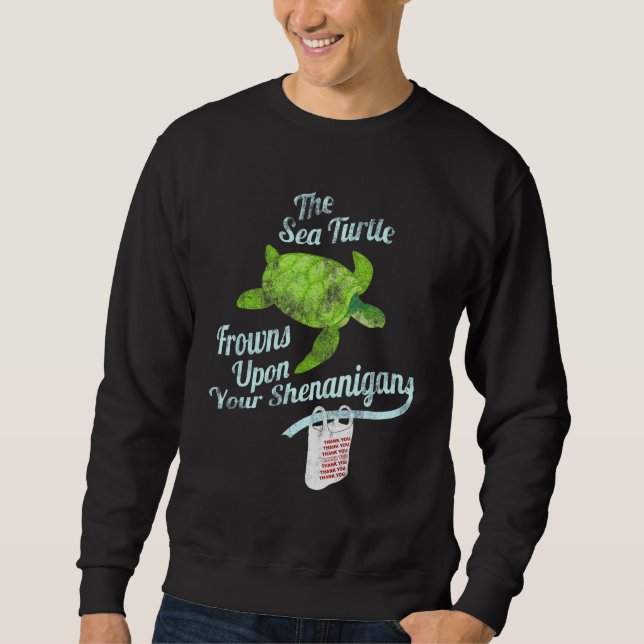 Sudadera Salvar Las Tortugas Marinas Protege Nuestra Conser (Anverso)