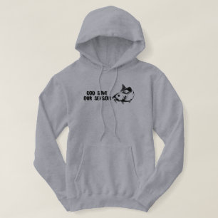 Sudadera Salvar nuestra temporada de bacalao divertido pesc