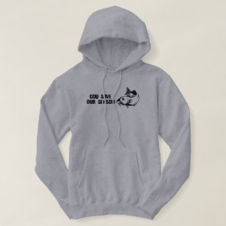Sudadera Salvar nuestra temporada de bacalao divertido pesc