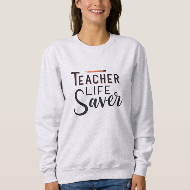 Sudadera Salvavidas para maestros (Anverso)