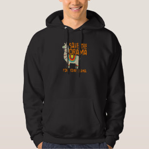 Sudadera Salvemos el drama por tu llama florida alpaca anim