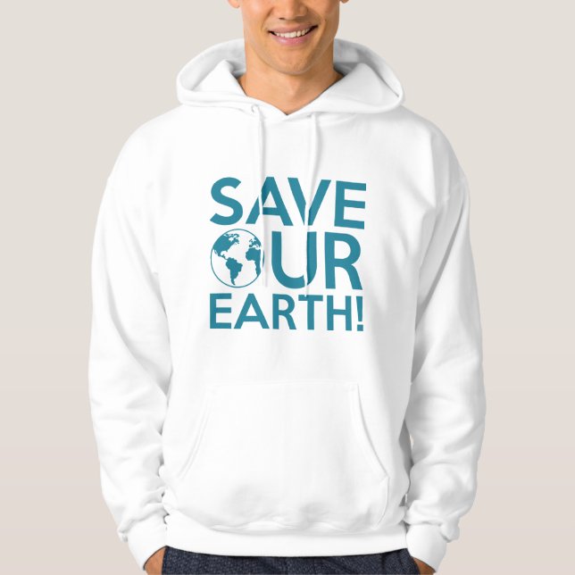 Sudadera Salvemos Nuestra Tierra (Anverso)