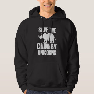 Sudadera Salven Al Rinoceronte De Unicornio De Chubby