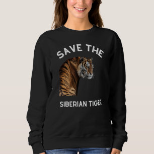Sudadera Salven al Safari Tigre Siberiano Hombres Mujeres N