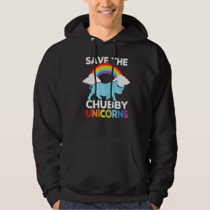Sudadera Salven el gracioso arcoiris de Chubby Unicornios