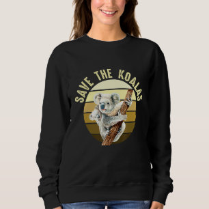 Sudadera Salven el rescate de los Koalas Koala Koala