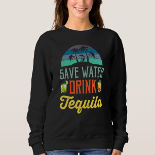 Sudadera Salven las aguas bebiendo Tequila Cinco De Mayos M