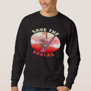 Sudadera Salven Los Koalas - Cute Koala Lleva Autobús Aussi