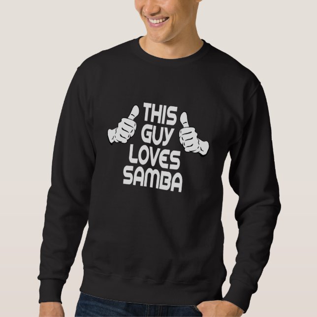 Sudadera Samba Dancer Dance Partners Dance Instructor De Ba (Anverso)
