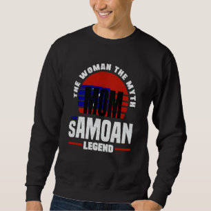Sudadera Samoa samoano Samoa bandera día de las madres