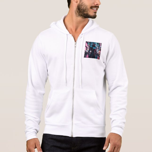 Sudadera Samouraï robots  (Anverso)