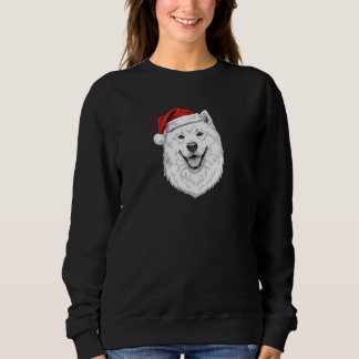 Sudadera Samoyed Christmas Sweatshirt–Custom Name Dog Gift