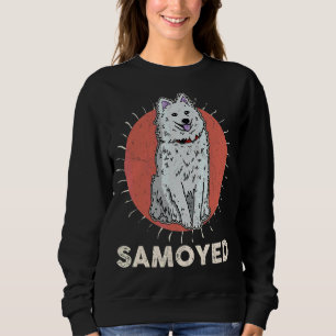 Sudadera Samoyed Dog Walk Mom Dog Sayings Breeder
