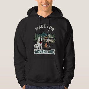 Sudadera Samoyed Hecho Para Aventura Perro Campamento