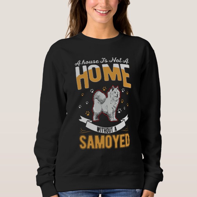 Sudadera Samoyed Home Samoyed (Anverso)