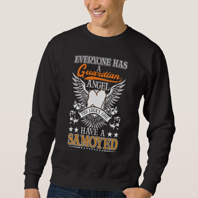 Sudadera Samoyedo Ángel de la Guarda Samoyedo (Anverso)