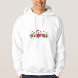 Sudadera samoyeds con jerseys de Navidad