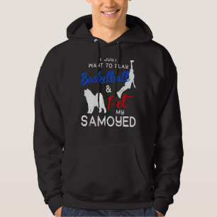 Sudadera Samoyny Funny Básketball Dog Dueño De Navidad